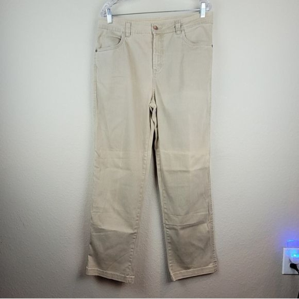 Woolrich Pant‎  Womens 10 High Waist Khaki Pants Hiking Outdoor Casual - Picture 13 of 13